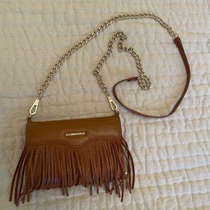 Rebecca Minkoff Brown Fringe Crossbody